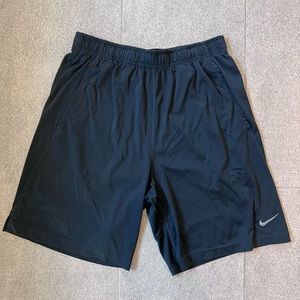 Nike Dri Fit training shorts. Large